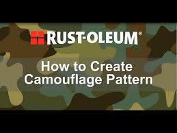 How To Spray Paint A Camouflage Pattern