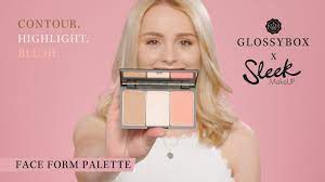sleek face form palette glossybox uk