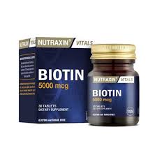 If you take large doses, the excess will be eliminated through. Nutraxin Biotin 5000mcg 30 Tablets Vitamin Deck