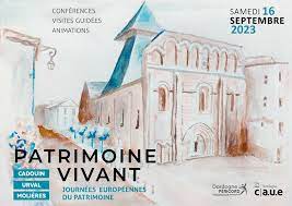 Journées européennes du patrimoine 2023 : Nouvelle-Aquitaine | OpenAgenda