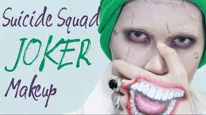 tutorial squad joker makeup