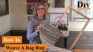 how to build a rug weaving loom diy
