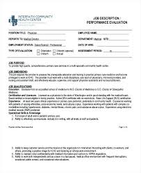 Nurse Manager Performance Evaluation Dstack Co