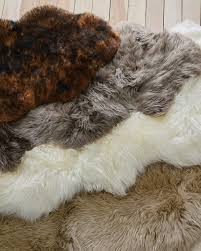 chagne sheepskin rug genuine sheep