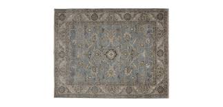 suzain rug blue gray traditional