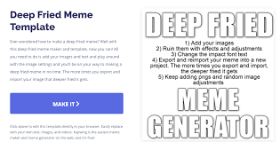 how to deep fry a meme