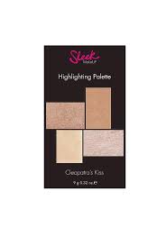 sleek makeup highlighting palette