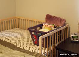 turn queen bed into crib 58