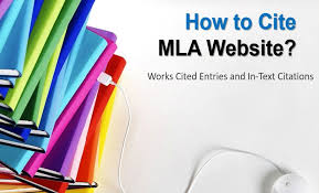 how to cite mla works cited