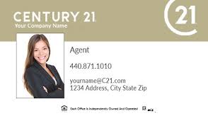 And, we offer a quick turnaround time: Century 21 Business Cards Package Style 35