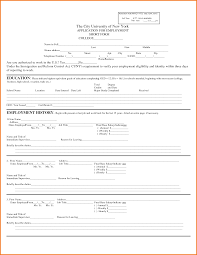 Employment History Form Authorization Letter Pdf