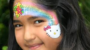o kitty face painting tutorial and