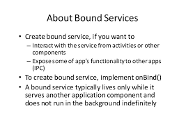 Android Service Example for Background Processes SlideShare