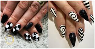Ladies' nails have always been an important dimension of beauty and fashion. 50 Stunning Black And White Nail Designs That Are Easy To Create In 2020