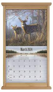 Contemporary Wooden Calendar Frame