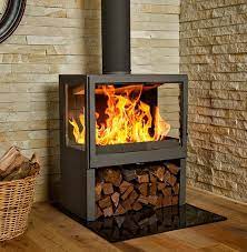 Wood Stove Fireplace Freestanding