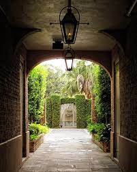 New Orleans Courtyard Photograph New