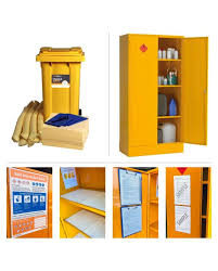 hazardous substance storage cabinets