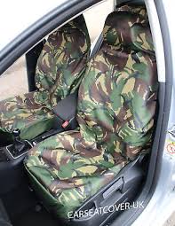 Camouflage Waterproof Car Seat Covers