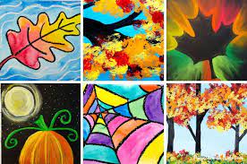 Awesome Fall Painting Ideas For Kids