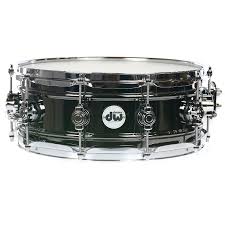 Dw Design 5 5x14 Black Nickel Over Brass Snare Drum