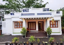 beautiful single floor house kerala