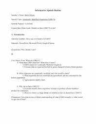  informative speech outline templates examples informative speech outline 03