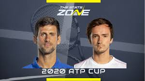 Chris fowler, patrick mcenroe and john mcenroe look ahead to the men's final where novak djokovic will take on daniil medvedev. Atp Cup 2020 Novak Djokovic Vs Daniil Medvedev Preview Prediction The Stats Zone