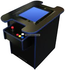 tail arcade game cabinet ready to