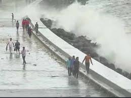 Mumbai High Tide Mumbai Sees Highest Tide Of The Season At