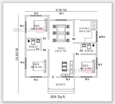 Low Budget Three Bedroom House Plans