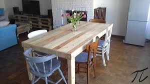 Diy Pallet Dining Table