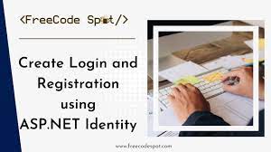 registration using ideny in asp net core