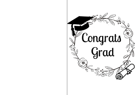 Graduation Card Template Postermywall