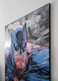 Dark Knight Wood Wall Art 3d