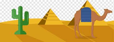 egyptian pyramids cartoon drawing