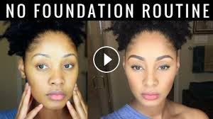 no foundation quick everyday makeup