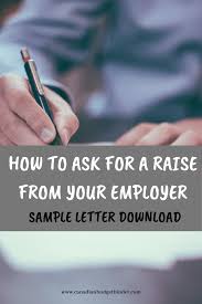 employer for a raise sle letter
