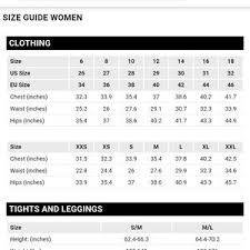 Zara Size Chart