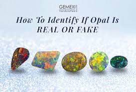 how to tell if an opal is real or fake