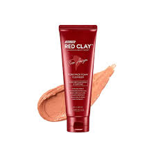 red clay pore pack foam cleanser