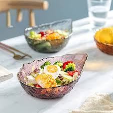 Dfghjk Salad Glass Bowl Glass Russian