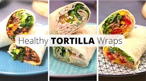 3 healthy tortilla wraps recipes for