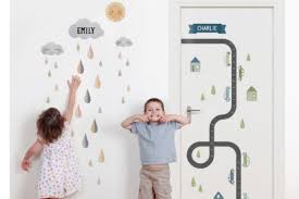 Cool Modern Personalized Growth Charts For Kids
