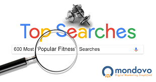 500 top fitness keywords listed mondovo