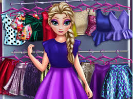 frozen princess wardrobe game