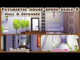adopt me futuristic house decorating