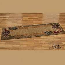 tuscan countryside fruit area rugs