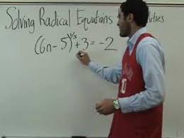 Algebra 2 Radical Equations