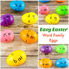 Easter Egg Word Family Activities Kindergarten Children Will